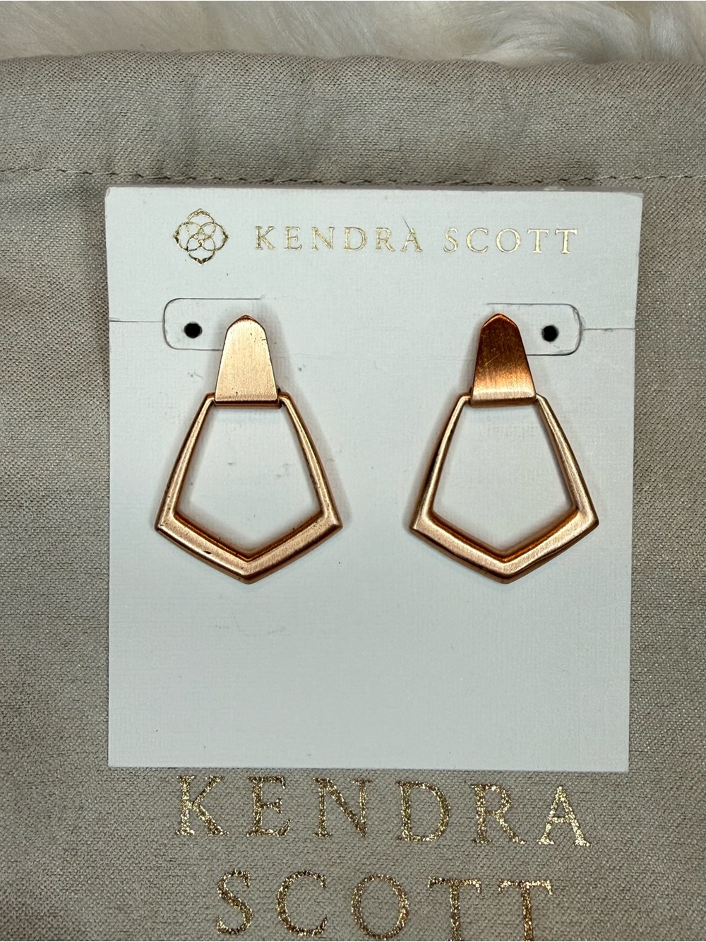 Kendra Scott Rose Gold Paxton Earrings